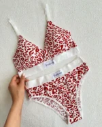 Leopard Chic Bra Set